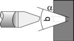 Engraving bits, V-shaped